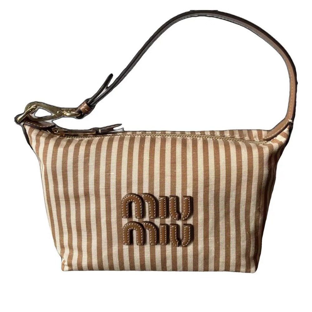 Miu Miu Striped Jacquard Bag - Picture 2 of 4
